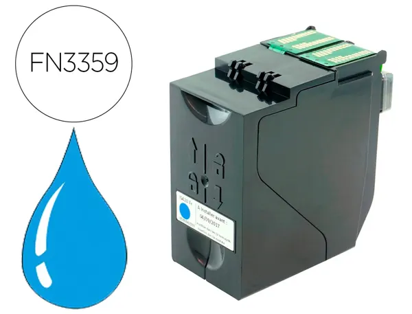 Cartouche d'encre compatible pitney bowes 100 bleu — Non classé