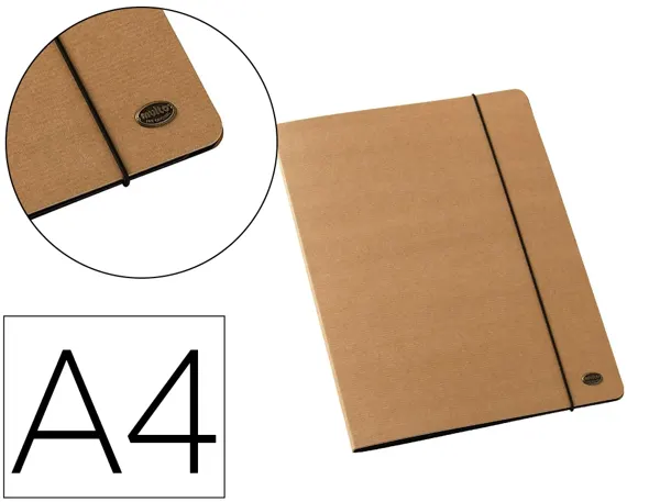 Trieur multo kraft carton 6 onglets a4 fermeture elastique — Non classé