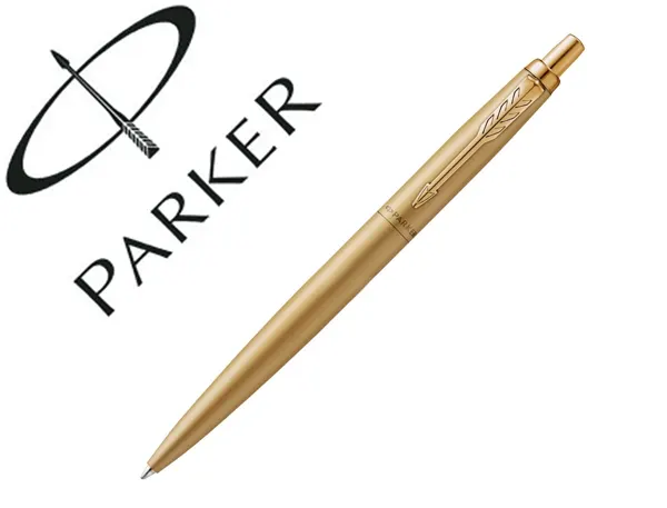 Stylo-bille parker jotter xl monochrome pointe moyenne encre bleue avec coffret cadeau coloris or — Non classé