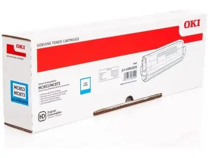 Toner laser original oki 873 7000 p cyan — Non classé