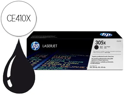 Toner laser original hp 305x 4000 p noir — Non classé