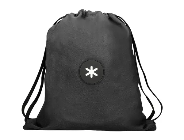 Sac dos antartik en toile fermeture cordon poche interieur 350x400 mm coloris noir — Non classé