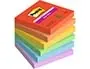 Post-it Bloc-note super sticky notes, 76 x 76 mm, Playful — Fournitures — vue 2