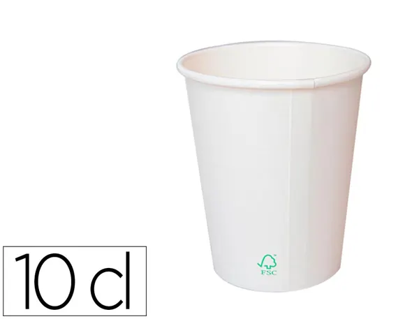 Gobelet en carton coldis biodegradable compostable de contenance 10cl paquet de 50 — Non classé