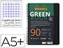 RHODIA Cahier à spirale GREENBOOK, A5+, quadrillé, noir — Classement & archivage — vue 2