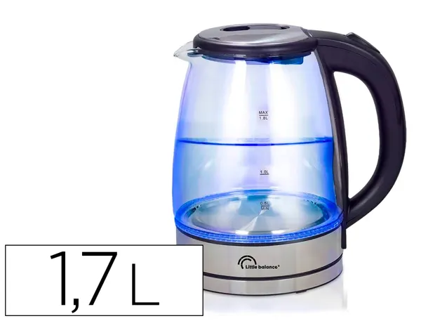 Bouilloire lectrique verre 1,7l 2000w sans fil anti calcaire — Non classé