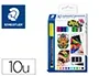 STAEDTLER Marqueur permanent 317M Lumocolor, étui de 10 — Fournitures — vue 2