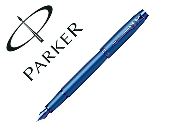 Stylo-plume parker im monochrome bleu pointe moyenne encre bleu etui cadeau — Non classé