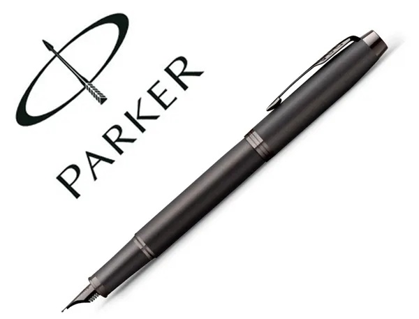Stylo-plume parker im monochrome noir pointe moyenne encre bleu etui cadeau — Non classé
