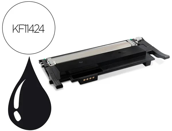 Toner laser compatible q-connect hp w2070a/117a 1600 p noir — Non classé