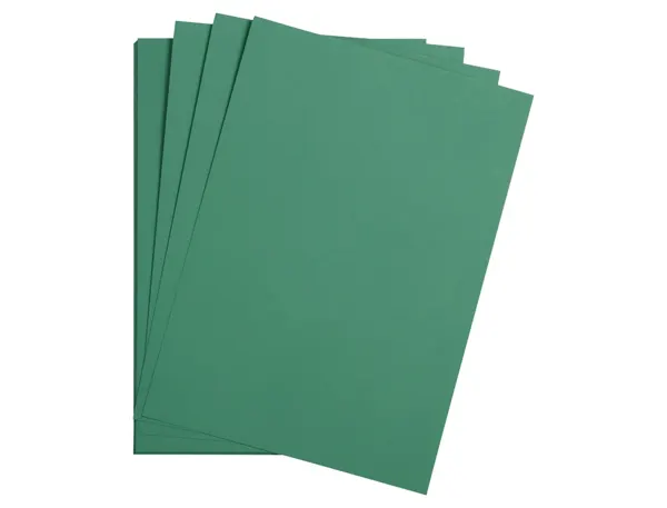 Feuille papier clairefontaine maya 270g 500x700mm coloris vert sapin paquet 25 unites — Non classé