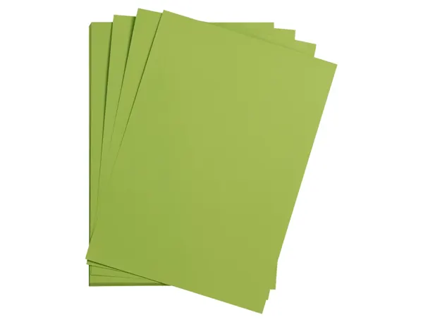 Feuille papier clairefontaine maya 270g 500x700mm coloris vert mousse paquet 25 unites — Non classé