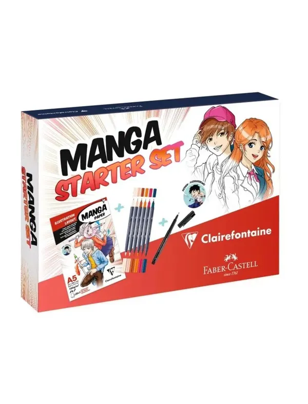 Coffret clairefontaine starter set manga a5 — Non classé
