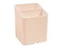 Pot A Crayons Exacompta Pen-Cube Aquarel 2 Compartiments Coloris Corail — EQUIPEMENT CLASSE ET BUREAU — vue 2