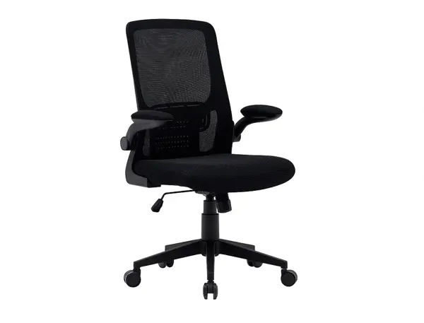 Chaise operateur q-connect alba maille base metallique haut max 1110 larg 610 prof 580mm roues premium coloris noir — Non…