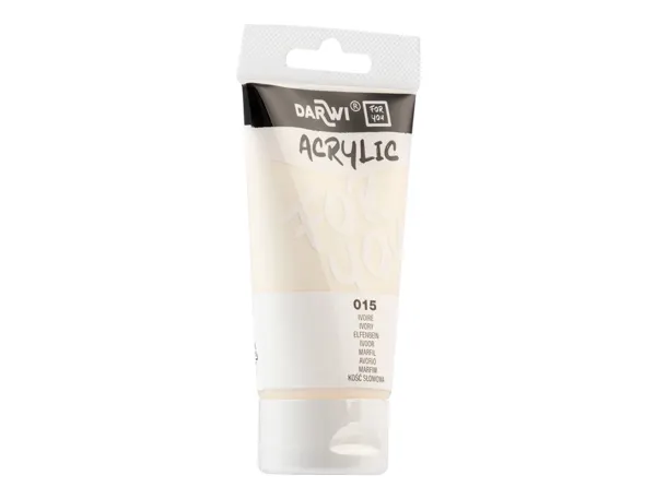 Peinture darwi for you acrylic tube 75ml coloris ivoire — Non classé