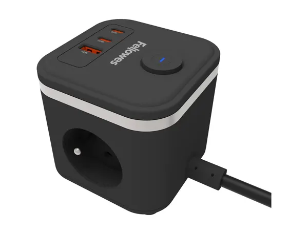 Power cube fellowes multiprises coloris noir — Non classé