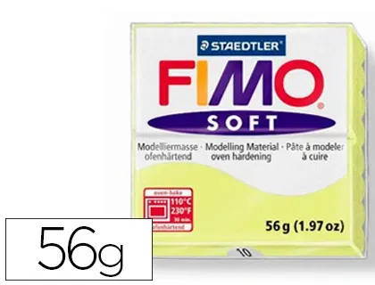 Pâte à modeler fimo soft coloris citron pain 57g — Non classé