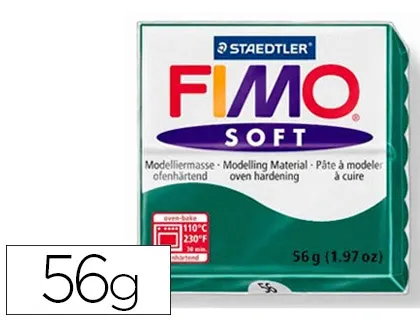 Pâte à modeler fimo soft coloris vert sapin pain 57g — Non classé