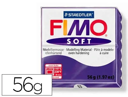 Pâte à modeler fimo soft coloris prune pain 57g — Non classé