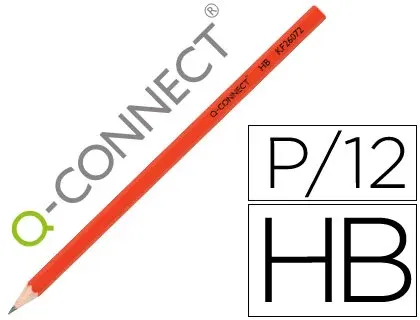 Crayon graphite q-connect hb corps hexagonal usage courant — Non classé