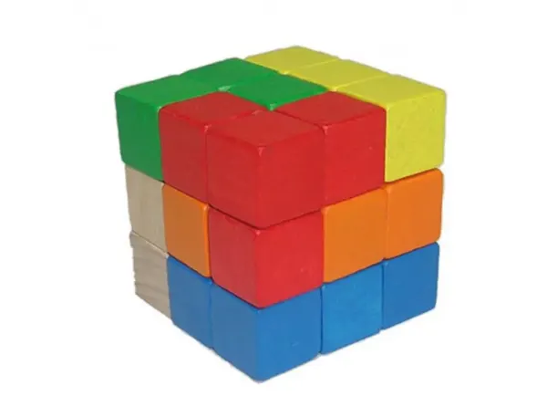 Cube soma - casse-tete 7 pieces wissner — Non classé