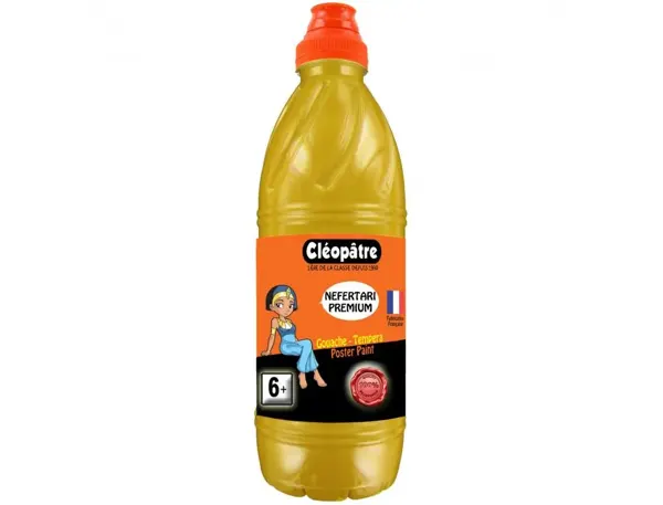 Gouache liquide cleopatre nefertari coloris or le flacon 1l — Non classé