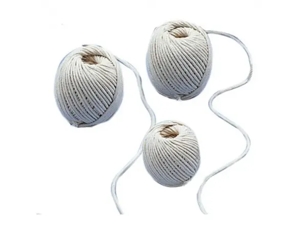 Pelote coton blanc tresse graine creative 1mm 100g — Non classé