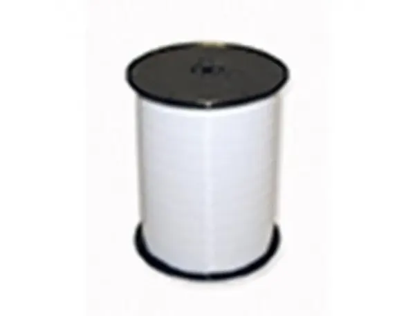 Clairefontaine Bolduc sur bobine, brillant, blanc — Rubans cadeaux & accessoires