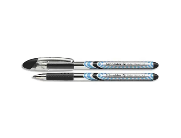 Stylo-bille schneider slider basic xb pointe large 1.4 mm coloris noir — Non classé