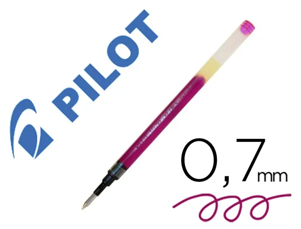 Recharge pilot stylo g2-7 ecriture 0.7 mm coloris rose — Non classé