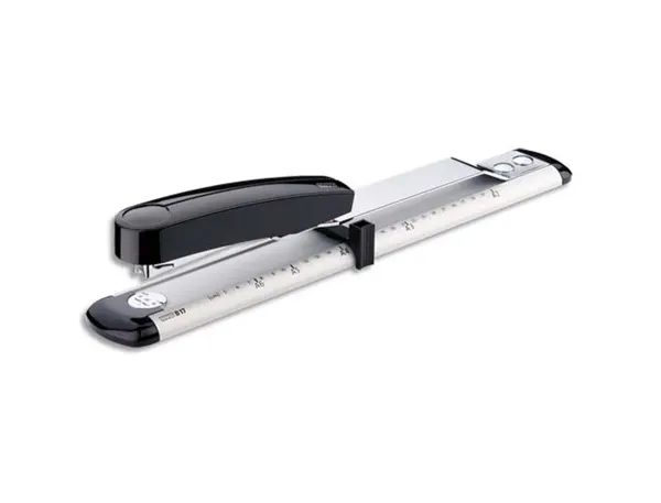 Agrafeuse long bras b17 novus socle aluminium jusqu au format a2 40 feuilles capacite 150 agrafes — Non classé
