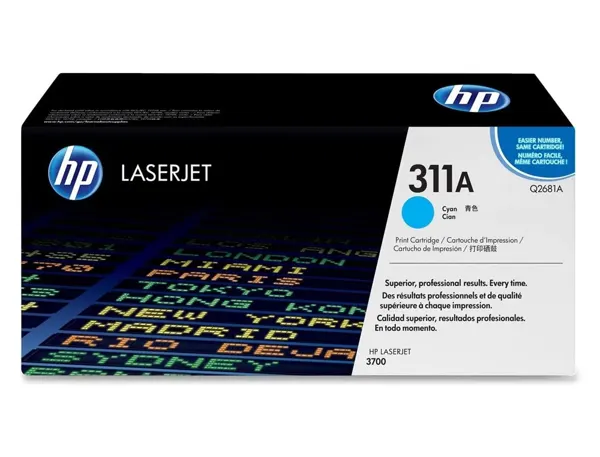 Toner laser original hp q2681a 6000 p cyan — Non classé