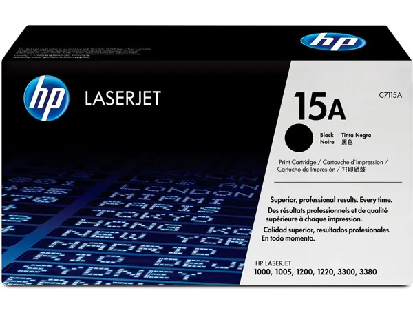Toner laser original hp c7115a 3500 p noir — Non classé