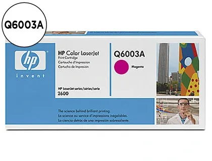 Toner laser original hp q6003a 2000 p magenta — Non classé