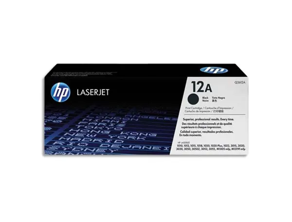 Toner laser original hp q2612a 2000 p noir — Non classé