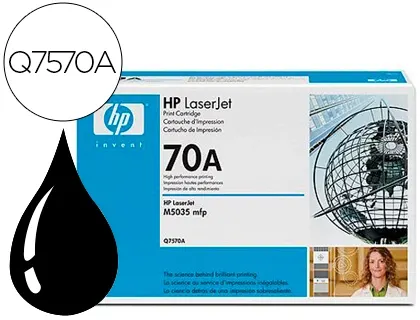 Toner laser original hp q7570a noir — Non classé