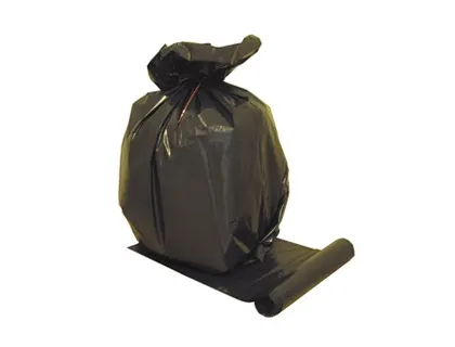 Sac poubelle polyéthylène basse densité standard 130l 45 microns coloris noir paquet 20 unités — Non classé