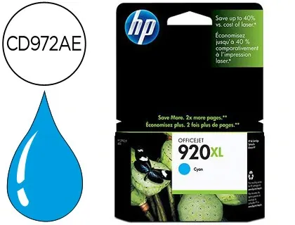 Cartouche d'encre original hp 920xl 700 p cyan — Non classé