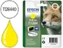 EPSON 1LB T1284 ink cartridge yellow standard capacity 3.5ml 1-pack blister without alarm — Cartouches & toners — vue 2