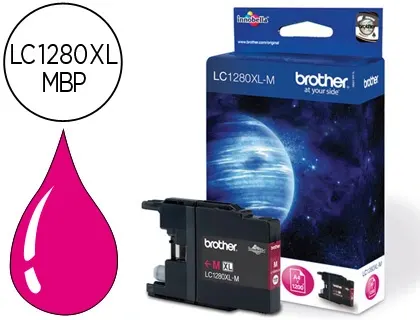 Cartouche d'encre original brother lc1280xlm 1200 p magenta — Non classé