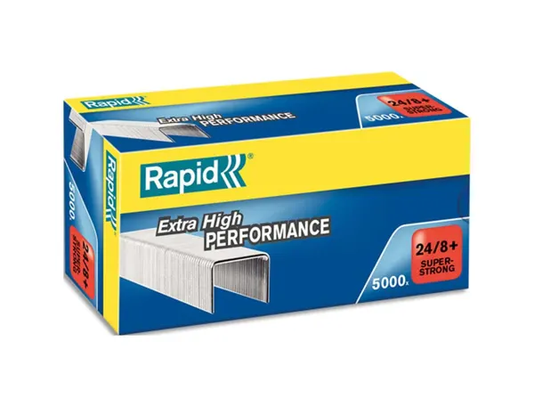 Agrafe rapid 24/8 super strong boîte 5000 unités — Non classé