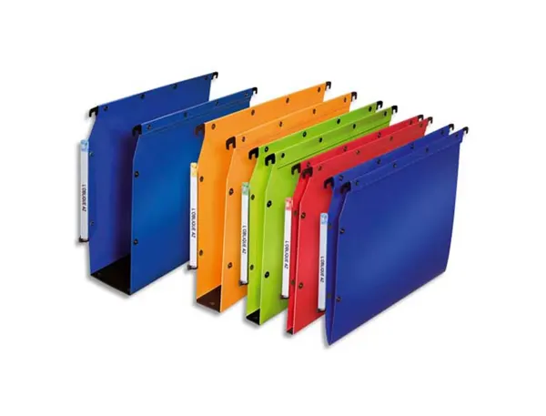 Dossier suspendu elba polypro ultimate armoire h275mm entraxe 330mm fond 50 coloris bleu boîte 10 unités — Non classé