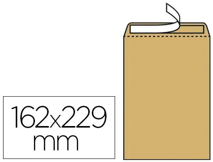 GPV Pochettes d'expédition ECO, C5, 162 x 229 mm, kraft brun — Pochettes d'expéditions