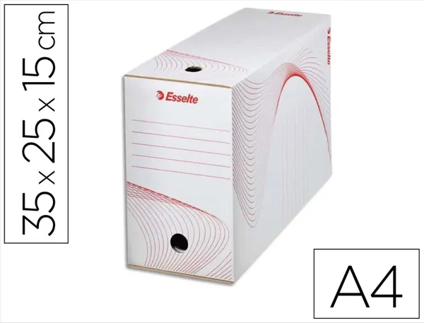 Boite archives esselte boxy dos 150mm coloris blanc lot 5 — Non classé