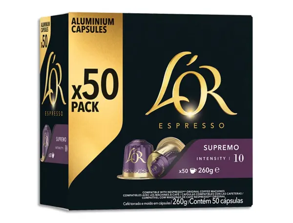 Dosettes de cafe espresso supremo l'or 50 unites — Non classé