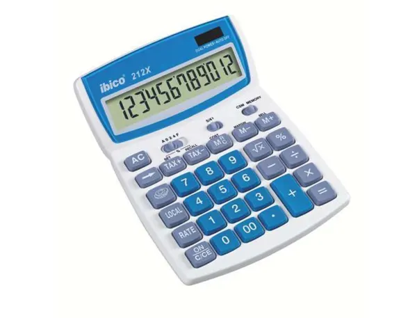 Calculatrice de bureau ibico 212x 12 chiffres écran lcd — Non classé