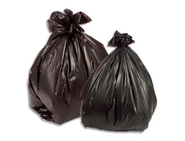 Sacs poubelles noirs basse densité 100 l 35 microns boîte 200 — Non classé