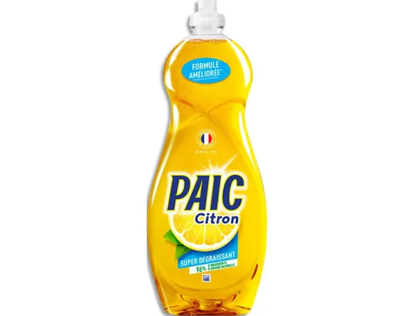 Liquide vaisselle main paic citron parfum citron flacon de 750 ml — Non classé