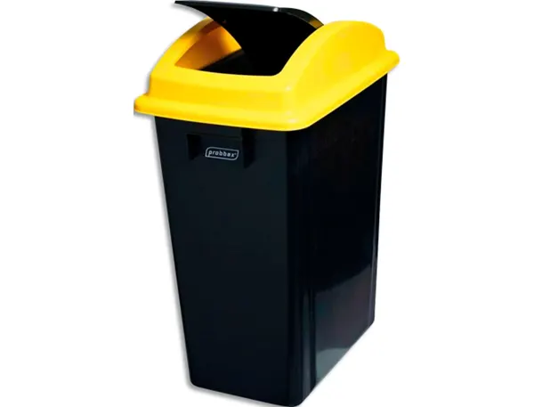 Conteneur polyvalent probbax pour endroits étroits 40l noir jaune — Non classé